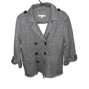 CAbi fleece blazer Sz S EUC